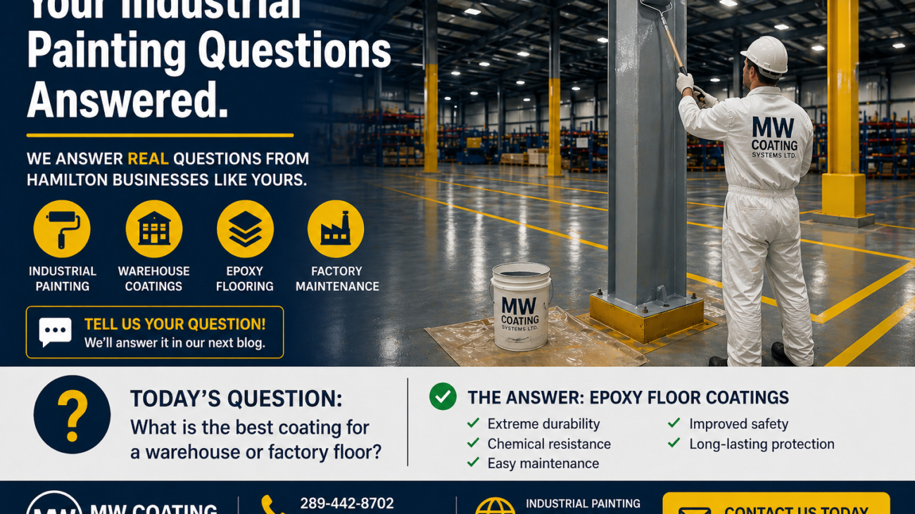 Your Industrial Painting Questions Answered.